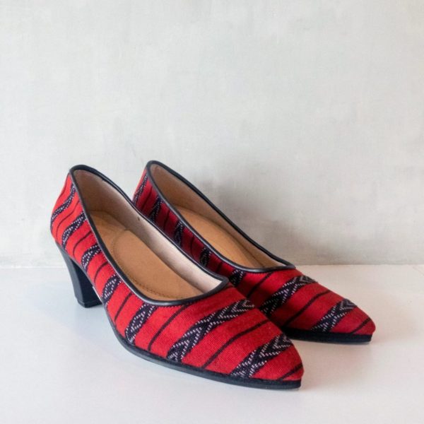 Tal pumps in red